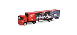 Herpa 962117 - H0 - Iveco S-Way Kühlkoffer-Sattelzug Penny Schwenninger